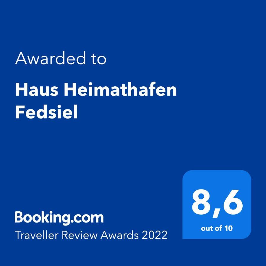 Willa Haus Heimathafen Fedsiel Butjadingen Zewnętrze zdjęcie